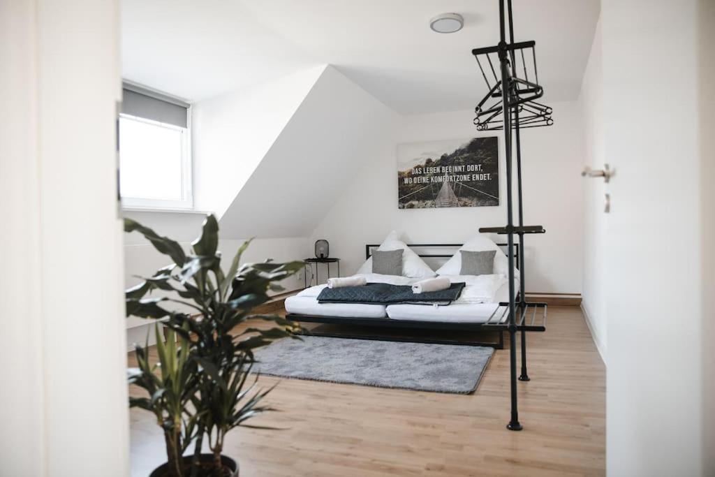 Modernes Apartment Schwarzenfeld Bagian luar foto